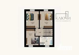 Дом 250м², 2-этажный, участок 4 сот.