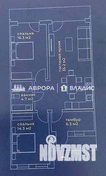 Таунхаус 78м², 1-этажный, участок 2 сот.