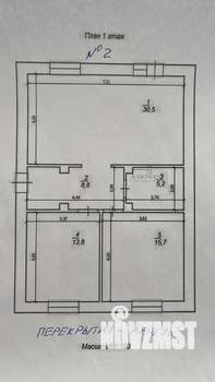 Дом 75м², 1-этажный, участок 4 сот.