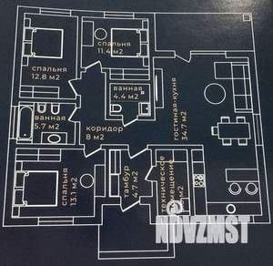 Дом 108м², 1-этажный, участок 6 сот.