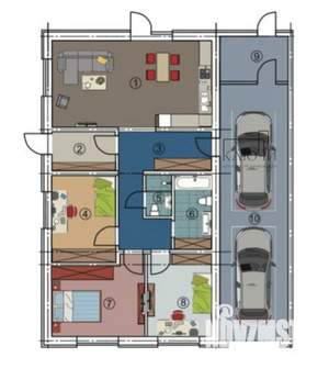 Коттедж 152м², 1-этажный, участок 8 сот.