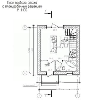 Таунхаус 60м², 2-этажный, участок 2 сот.