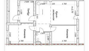 Дом 80м², 1-этажный, участок 2 сот.