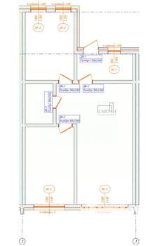 Дом 78м², 1-этажный, участок 2 сот.
