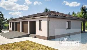 Дом 108м², 1-этажный, участок 4 сот.