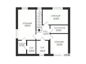 Дом 210м², 2-этажный, участок 5 сот.  