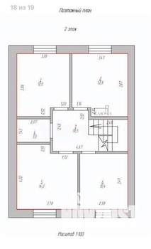 Дом 180м², 2-этажный, участок 5 сот.  