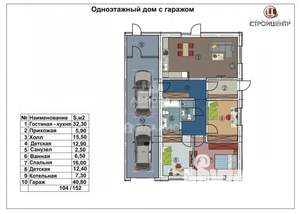 Дом 152м², 2-этажный, участок 8 сот.  