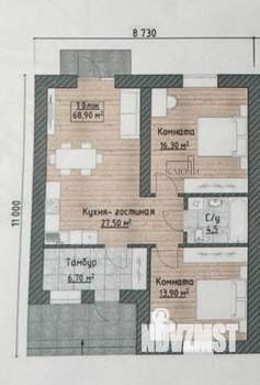 Дом 100м², 1-этажный, участок 2 сот.  