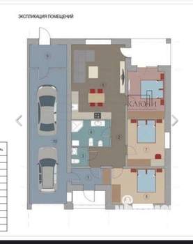 Дом 150м², 1-этажный, участок 8 сот.  