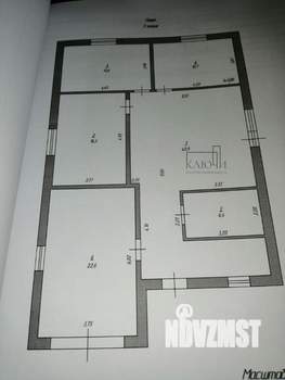 Дом 120м², 1-этажный, участок 6 сот.  
