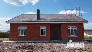 Дом 125м², 1-этажный, участок 6 сот.  