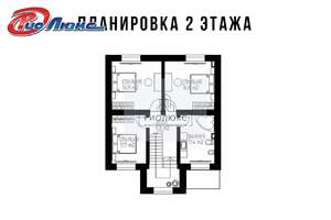 Дом 150м², 2-этажный, участок 6 сот.  