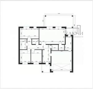 Дом 180м², 1-этажный, участок 6 сот.  