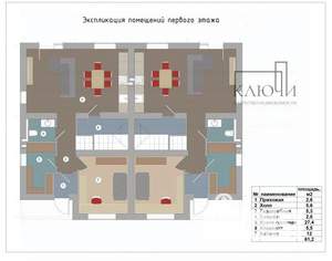 Дом 132м², 2-этажный, участок 4 сот.  