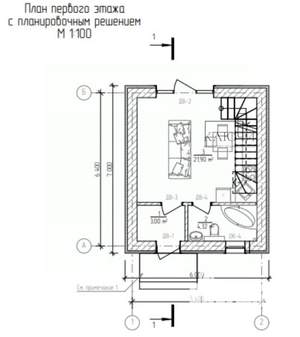 Таунхаус 60м², 2-этажный, участок 2 сот.  