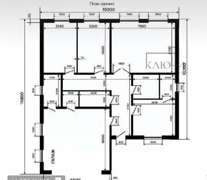 Дом 215м², 1-этажный, участок 8 сот.  