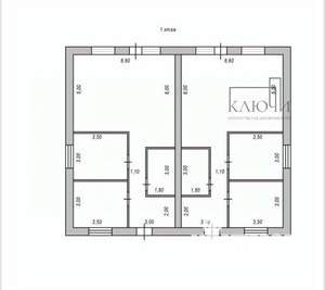 Коттедж 92м², 1-этажный, участок 5 сот.  