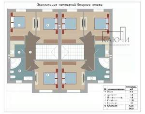 Дом 132м², 2-этажный, участок 4 сот.  
