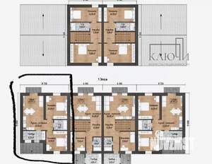 Дом 70м², 1-этажный, участок 2 сот.  