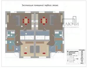 Дом 132м², 2-этажный, участок 4 сот.  
