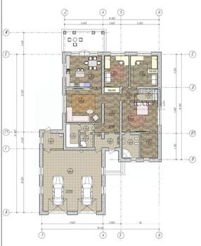 Дом 300м&sup2;, 1-этажный, участок 10 сот.  