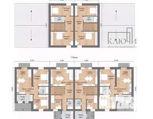 Дом 100м², 2-этажный, участок 2 сот.  