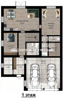 Дом 240м&sup2;, 2-этажный, участок 4 сот.  
