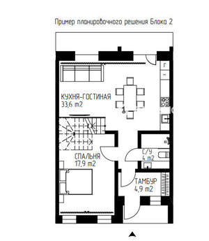 Дом 122м², 2-этажный, участок 3 сот.  