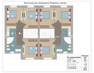 Таунхаус 132м², 2-этажный, участок 4 сот.  