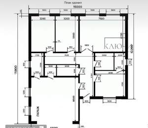 Дом 215м², 1-этажный, участок 8 сот.  