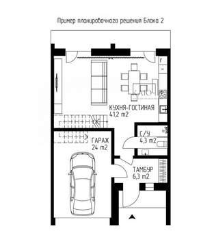 Дом 150м², 2-этажный, участок 4 сот.  