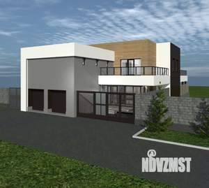 Дом 300м&sup2;, 3-этажный, участок 3 сот.  