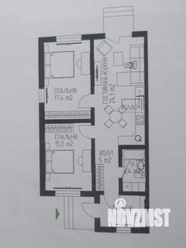 Коттедж 75м², 1-этажный, участок 4 сот.  