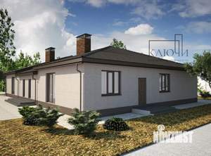 Дом 152м², 1-этажный, участок 8 сот.  