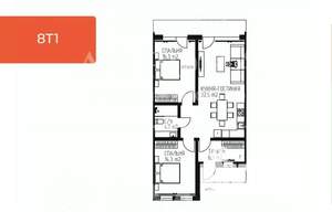 Дача 79м², 1-этажный, участок 2 сот.  