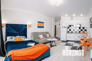 Студия квартира, посуточно, 34м2, 11/15 этаж