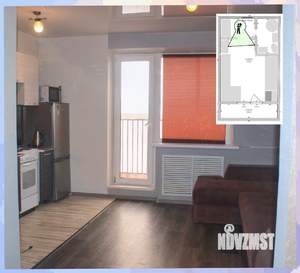 Студия квартира, на длительный срок, 24м2, 9/10 этаж