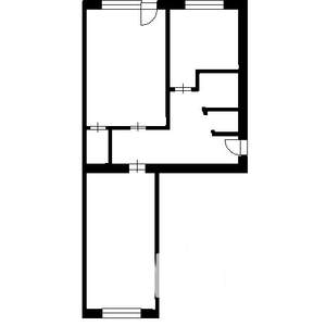 2-к квартира, на длительный срок, 47м2, 5/5 этаж