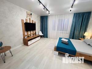 1-к квартира, посуточно, 44м2, 1/1 этаж