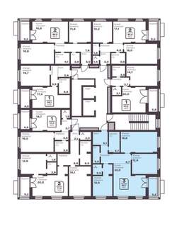 3-к квартира, вторичка, 91м2, 4/17 этаж