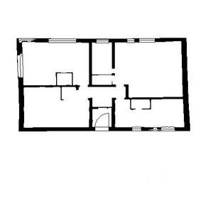 2-к квартира, вторичка, 58м2, 1/3 этаж