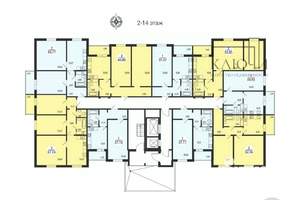 1-к квартира, вторичка, 36м2, 7/14 этаж