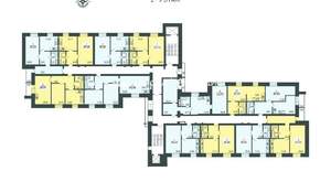 1-к квартира, вторичка, 46м2, 9/9 этаж