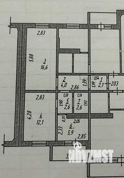 2-к квартира, вторичка, 46м2, 2/10 этаж