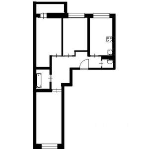 2-к квартира, вторичка, 45м2, 5/5 этаж