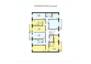 2-к квартира, вторичка, 51м2, 7/10 этаж