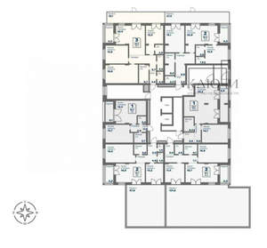 2-к квартира, вторичка, 43м2, 2/9 этаж