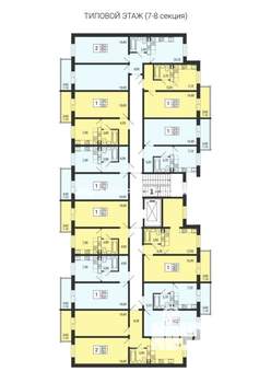 1-к квартира, вторичка, 33м2, 6/10 этаж