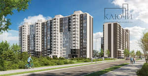 1-к квартира, строящийся дом, 42м2, 3/14 этаж